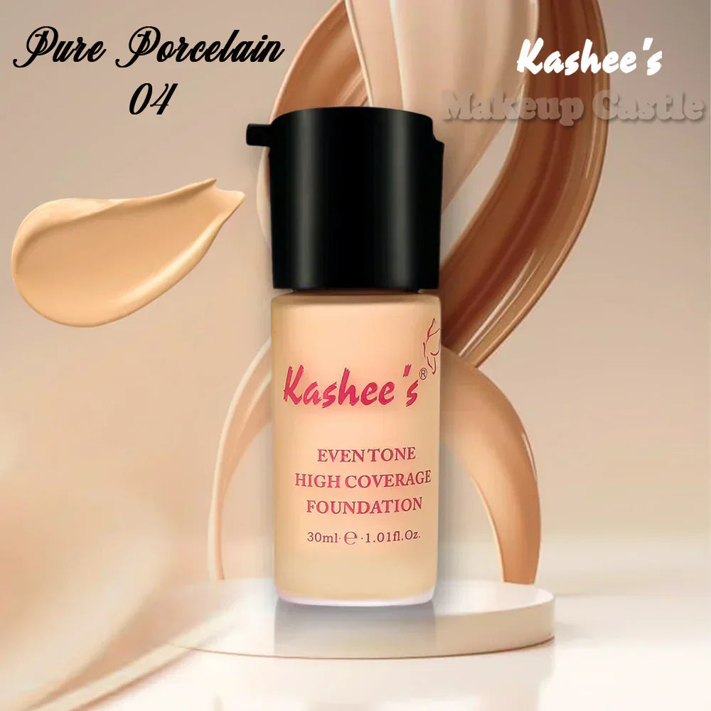 kashee's Liquid Foundation Eventone High Coverage 24 Hours Water Proof